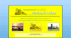 Desktop Screenshot of hohenkirchen.de